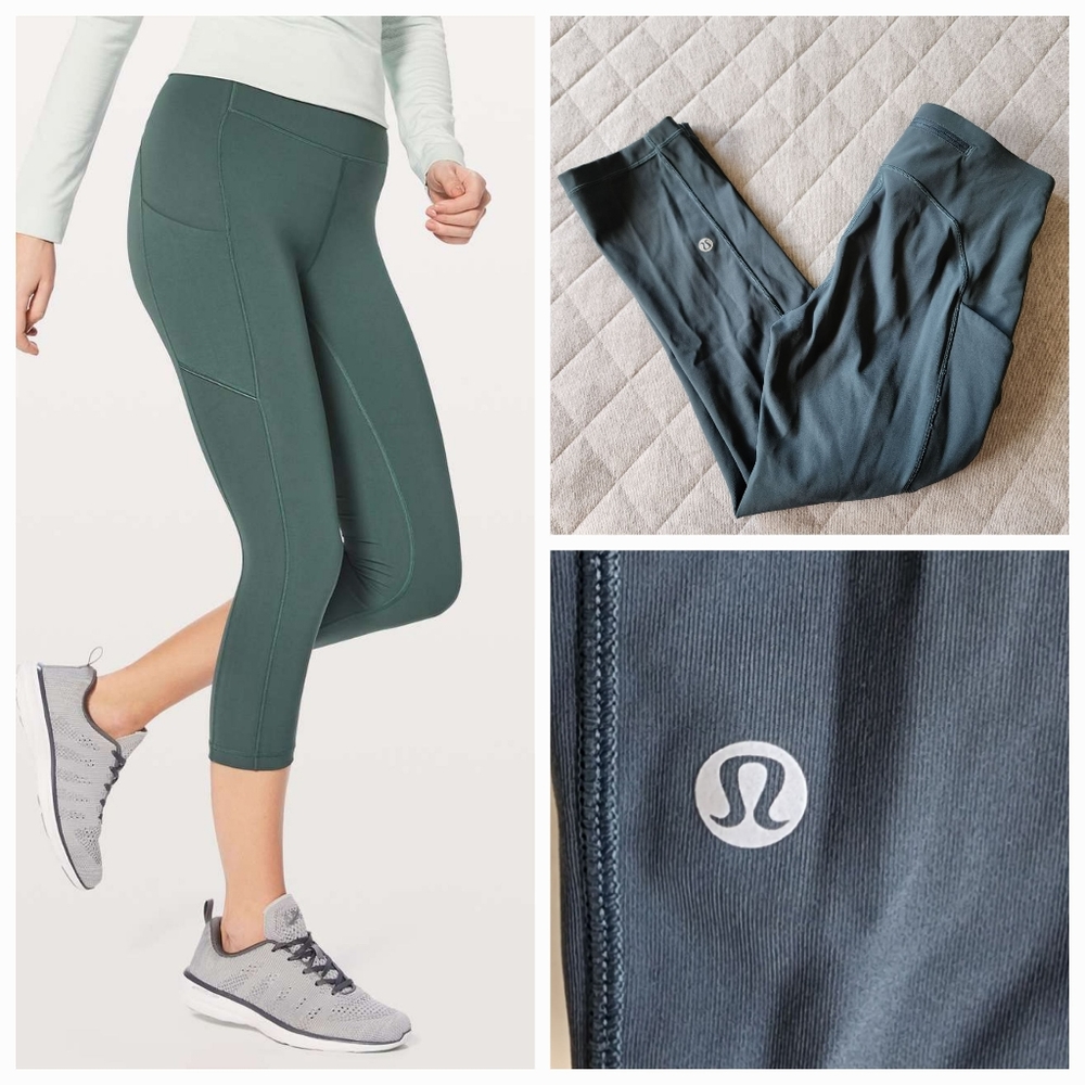 Lululemon Speed Up Crop Leggings Size 4